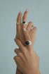 Dark Moon Ring // Black Onyx