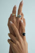 Dark Moon Ring // Black Onyx