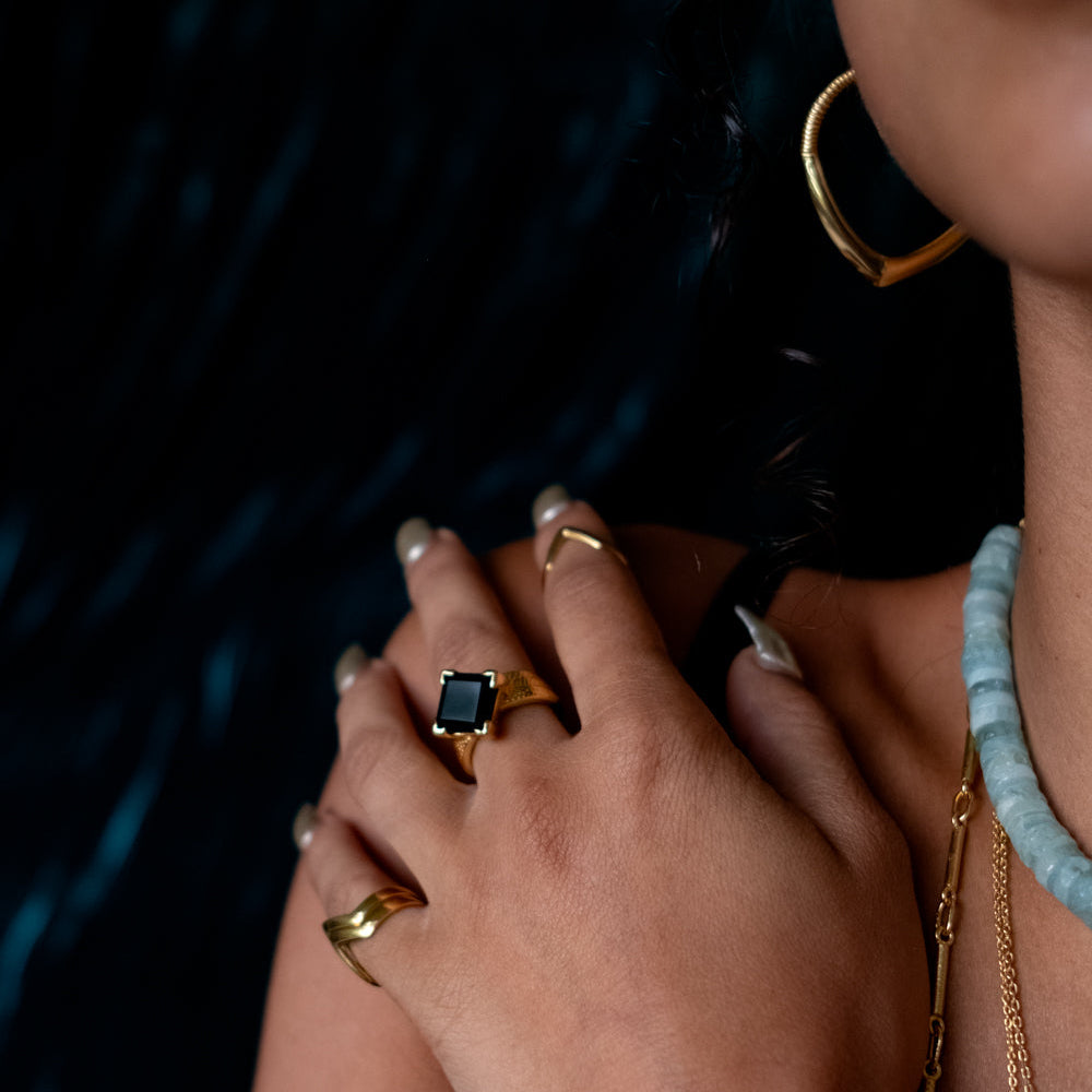 The Wing Ring // Gold – Kyoti